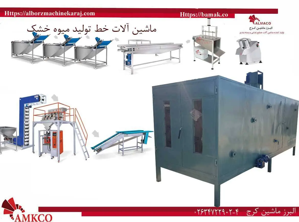 ماشین آلات خط تولید میوه خشک –قیمت ماشین آلات خط تولید میوه خشک-فروش ماشین آلات خط تولید میوه خشک-نصب ماشین آلات خط تولید میوه خشک-مشخصات فنی ماشین آلات خط تولید میوه خشک-خرید ماشین آلات خط تولید میوه خشک- ماشین آلات خط تولید میوه خشک دست دوم- مصرف برق ماشین آلات خط تولید میوه خشک-مصرف گاز ماشین آلات خط تولید میوه خشک-خط-تولید-میوه-خشک-جا نمایی ماشین آلات خط تولید میوه خشک- مجوز راه اندازی خط تولید میوه خشک- دستگاه خشک کن میوه-دستگاه خشک کن سبزیجات-دستگاه خشک کن صیفی جات-دستگاه خشک کن سبزی-دستگاه خشک کن میوه جات-دستگاه های خشک کن سبزی و میوه-دستگاه های خشک کن سبزی و میوه جات-دستگاه خشک کن کابینی-دستگاه خشک کن کابینتی-دستگاه خشک کن تک کابین-دستگاه خشک کن دو کابین-دستگاه خشک کن تونلی-دستگاه خشک کن کانتینوز-دستگاه خشک کن کانتینیوس-بام-بامک-بازرگانی البرز ماشین کرج-البرزماشینکرج-bamak