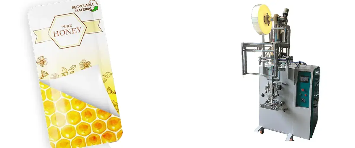 دستگاه بسته بندی عسل ساشه | بسته بندی تک نفره عسل 5