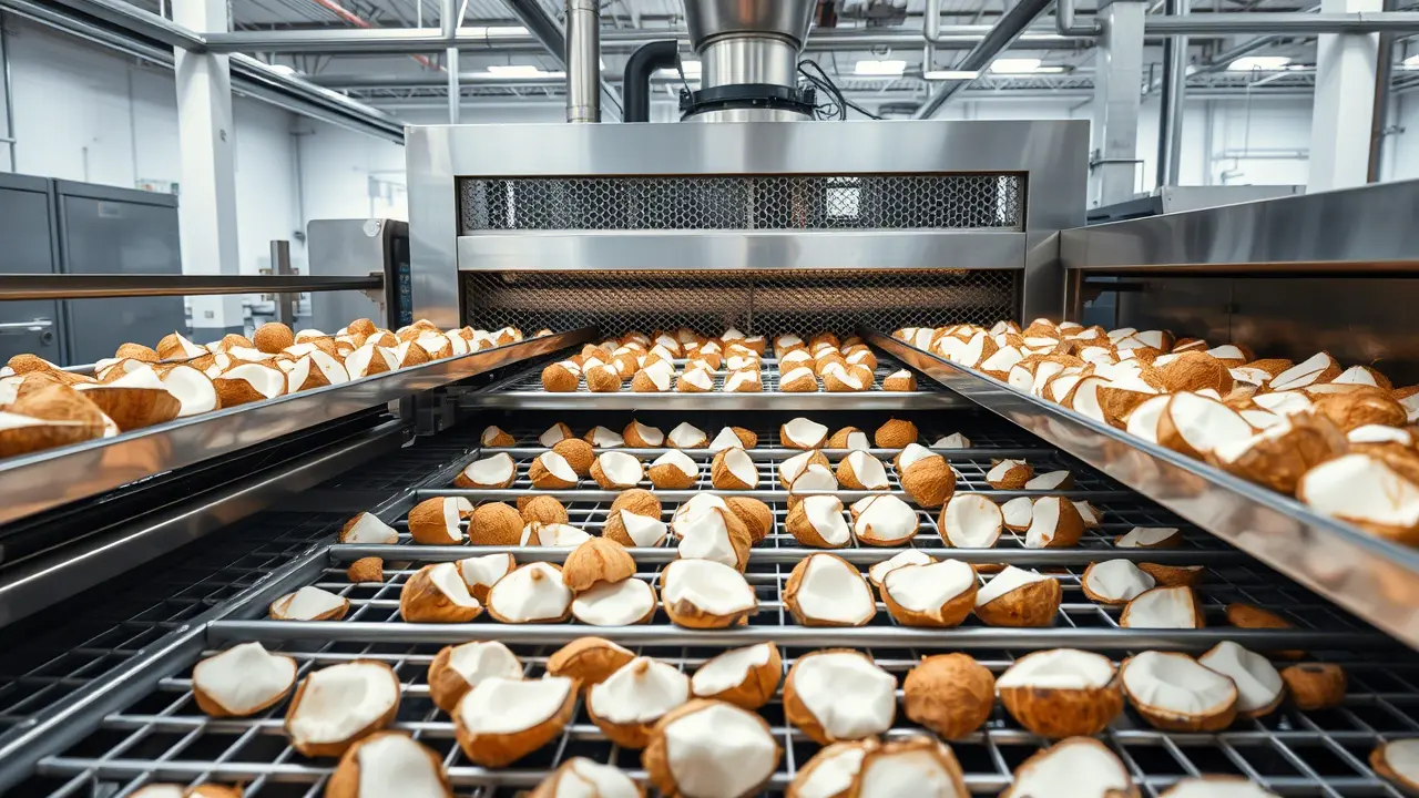 چرا دستگاه خشک کن نارگیل رمز موفقیت تولیدکنندگان حرفه‌ای است؟ 5