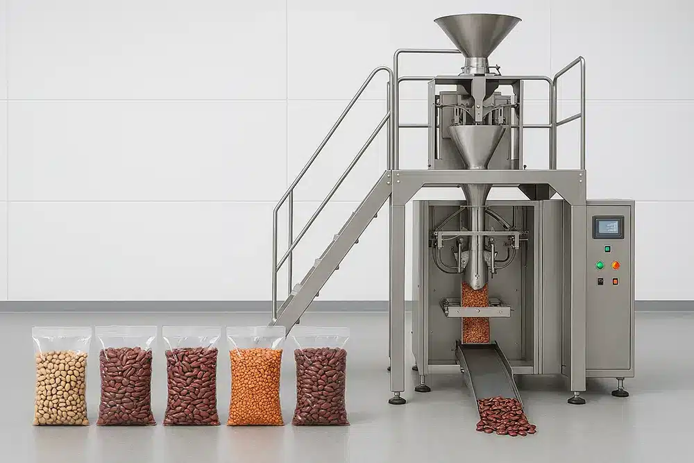 🎯 راهنمای جامع خرید دستگاه بسته بندی حبوبات (قیمت + مشخصات فنی ۱۴۰۴) 4