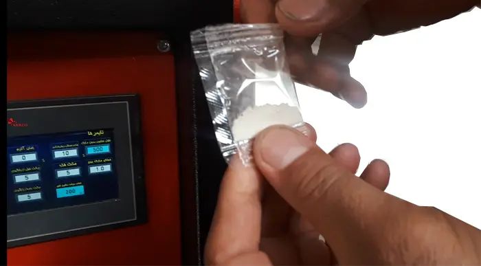 روش کار با دستگاه بسته بندی تکنفره ساشه - تصویر 6 روش کار با دستگاه بسته بندی تکنفره ساشه 6