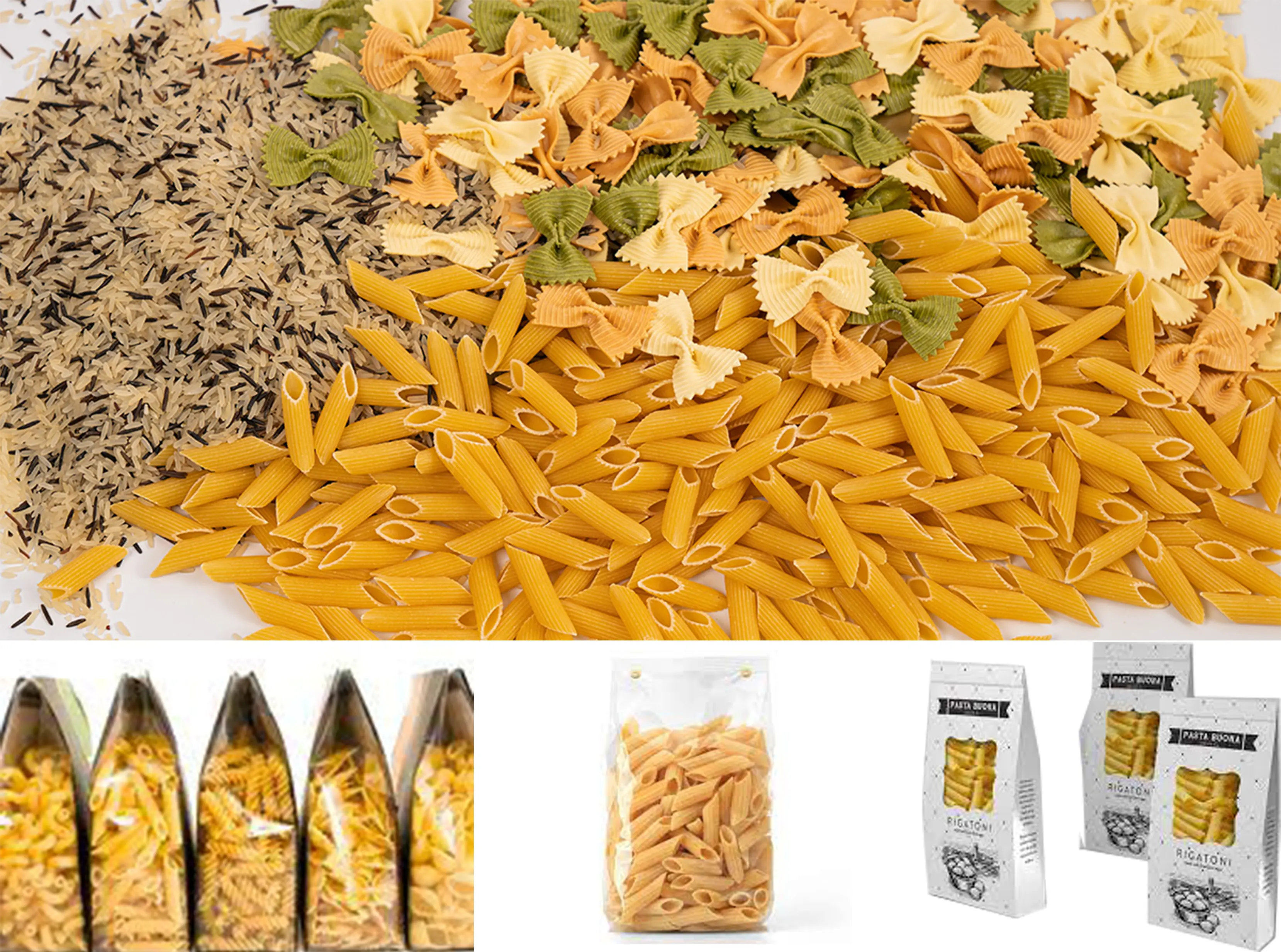 راهنمای انتخاب دستگاه بسته بندی ماکارونی پاستا 4