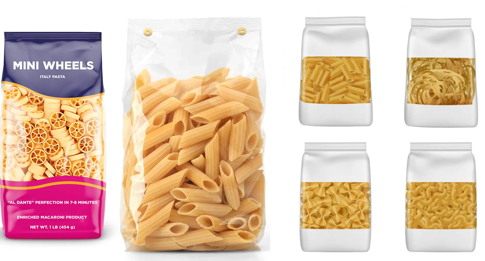 راهنمای انتخاب دستگاه بسته بندی ماکارونی پاستا 5