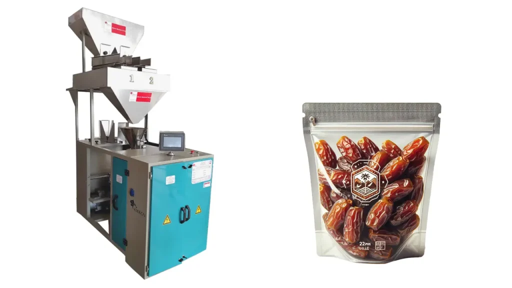 دستگاه بسته بندی خرما: راهنمای جامع خرید و انواع مدل‌ها 6