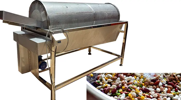 نحوه استفاده از دستگاه بلانچر نخود جهت شستشوی انواع نخود و لوبیا 5