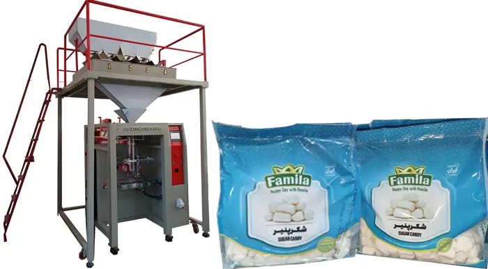 دستگاه بسته بندی شکر بامک | قیمت، مدل‌ها و مشخصات فنی 6