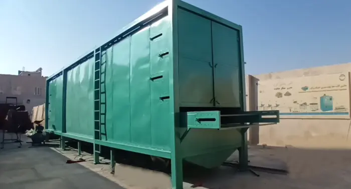 دستگاه خشک کن زغال 7