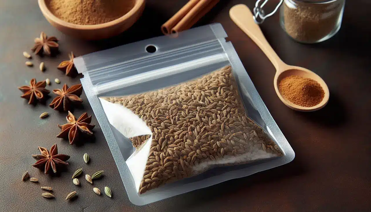 تاثیر دستگاه بسته بندی بر عطر و طعم زیره 6