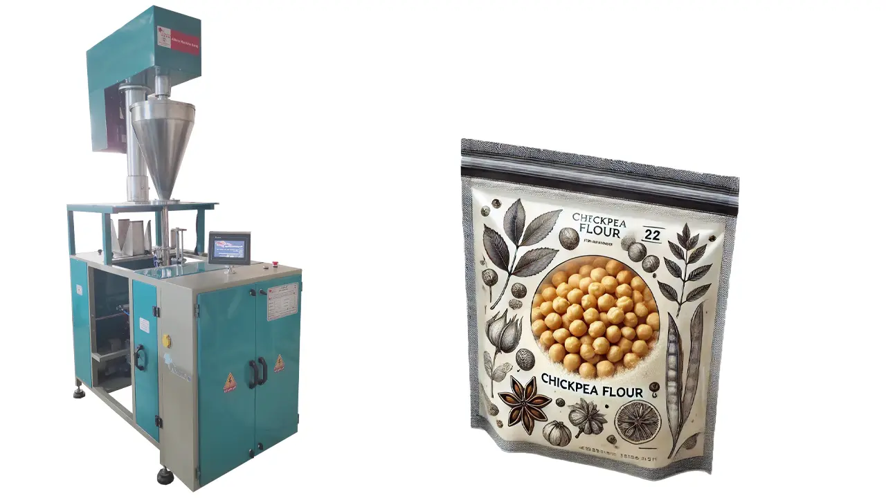 بسته بندی سریع و آسان آرد نخودچی با دستگاه های اتوماتیک 6