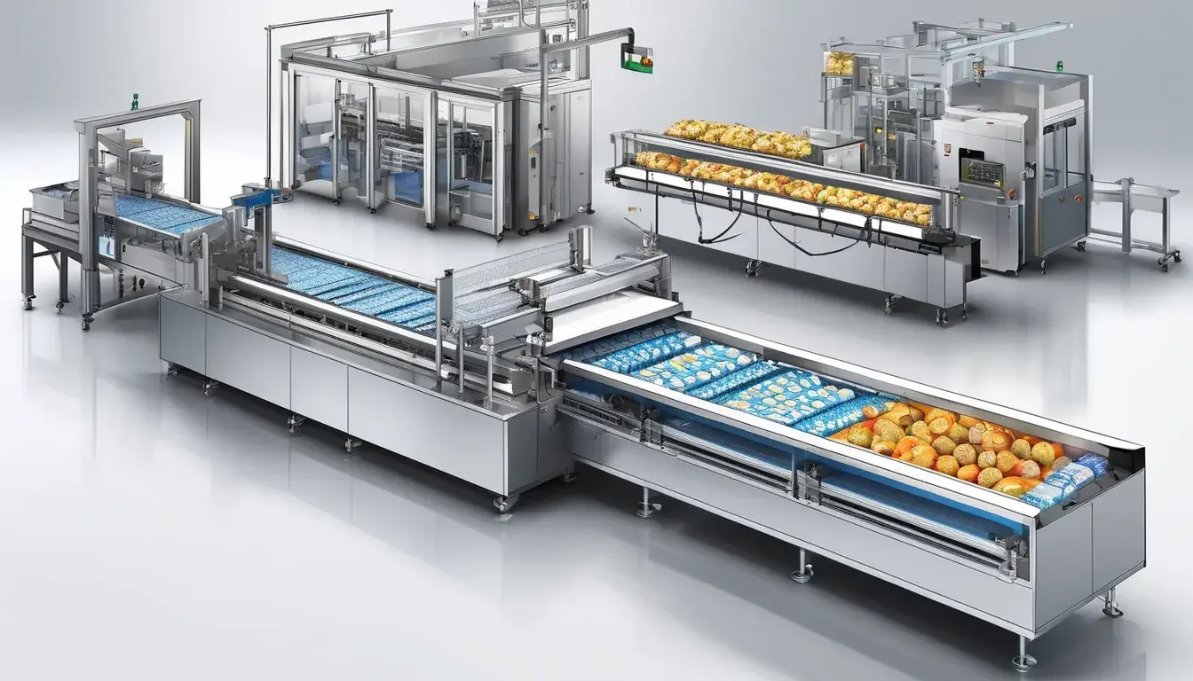 از صفر تا صد خط بسته بندی، همه آنچه باید بدانید. بررسی انواع خطوط بسته‌ بندی مواد غذایی و ویژگی‌ها، مزایا و چالش‌های آن‌ها در صنعت غذایی.