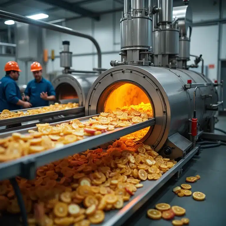 انواع دستگاه‌ های خشک‌ کن صنعتی، راهکاری پیشرفته برای افزایش سرعت و کیفیت خشک کردن میوه‌ها و محصولات کشاورزی. کاهش هزینه‌ها، صرفه‌جویی در زمان.