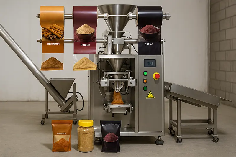 دستگاه بسته بندی ادویه جات | مدلها، قیمت و مشخصات 4