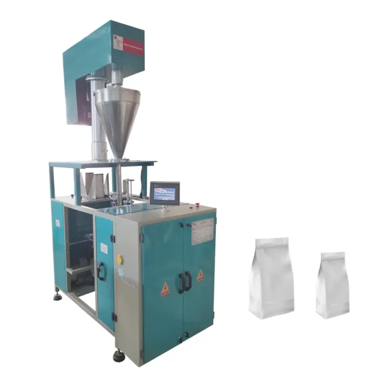 دستگاه بسته بندی پوچ باکس مواد پودری 4