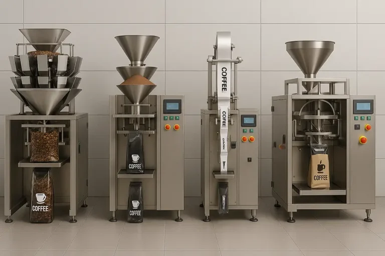 دستگاه بسته بندی قهوه شامل انواع دستگاه بسته بندی قهوه پودری، دستگاه بسته بندی توزین دار قهوه، دستگاه بسته بندی پودری قهوه از اهمیت بالایی برخوردار است.