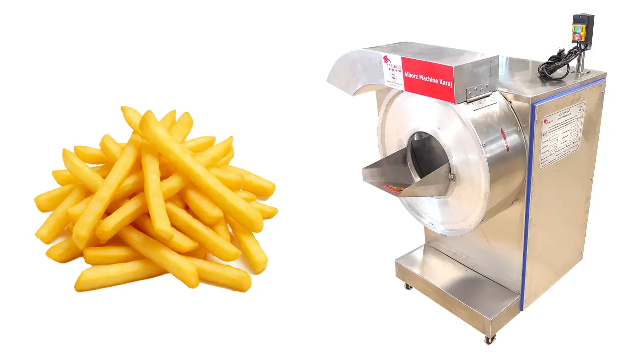 دستگاه خلال کن فرنچ فرایز تمام اتومات 5