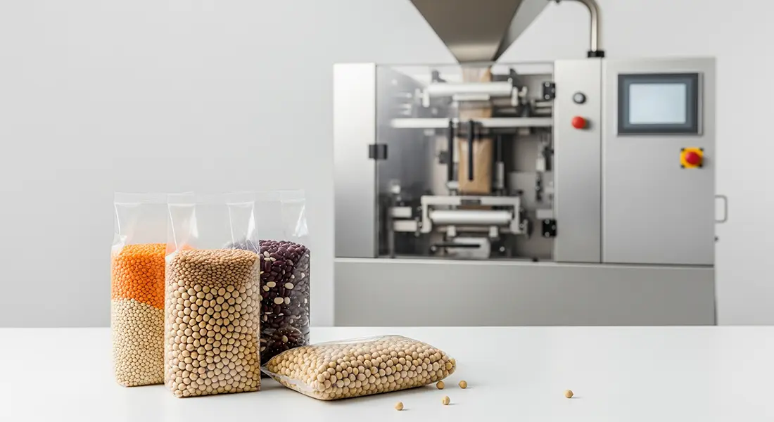 با استفاده از فناوری نوین بسته‌بندی حبوبات البرز ماشین کرج، کیفیت و ماندگاری محصولاتتان را تضمین کنید. بهترین دستگاه‌ها را از ما بخواهید!