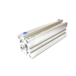 فروش جک پنوماتیک کامپکت مدل SDA 32x100-S. این جک دوطرفه با قطر پیستون ۳۲ و کورس ۱۰۰ میلی‌متر، دارای پیستون مگنت‌ دار برای نصب سنسور است.