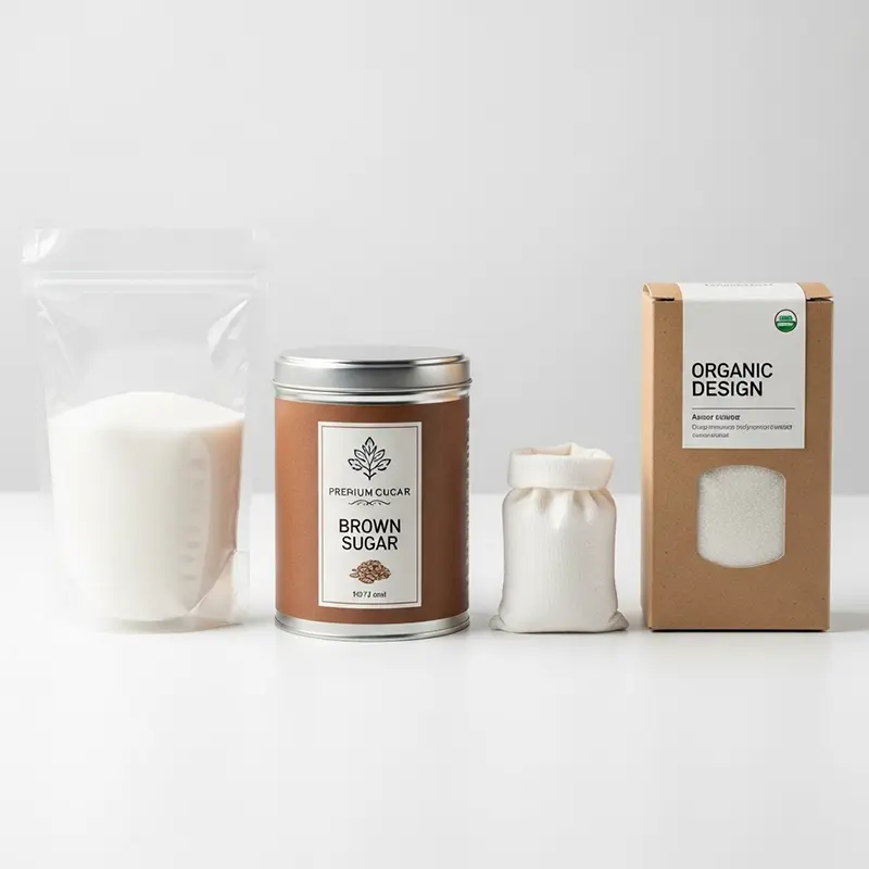 مقایسه کامل انواع روش‌های بسته بندی شکر: سلفونی، قوطی، کیسه‌ای و کارتنی 4