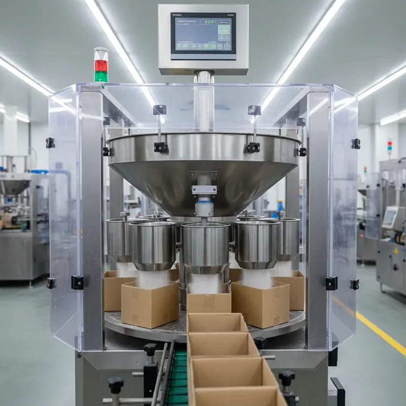 تفاوت دستگاه بسته بندی حجمی و پودری (اوگر) | راهنمای انتخاب - تصویر 5 تفاوت دستگاه بسته بندی حجمی و پودری (اوگر) | راهنمای انتخاب 5