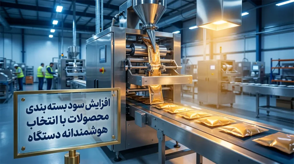 چگونه انتخاب یک دستگاه بسته بندی مناسب، سودآوری شما را چند برابر می‌کند؟ 🏭💰 4