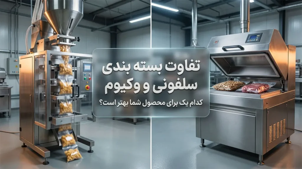 تفاوت بسته بندی سلفونی و وکیوم: کدام یک برای محصول شما بهتر است؟ 🧐📦 4