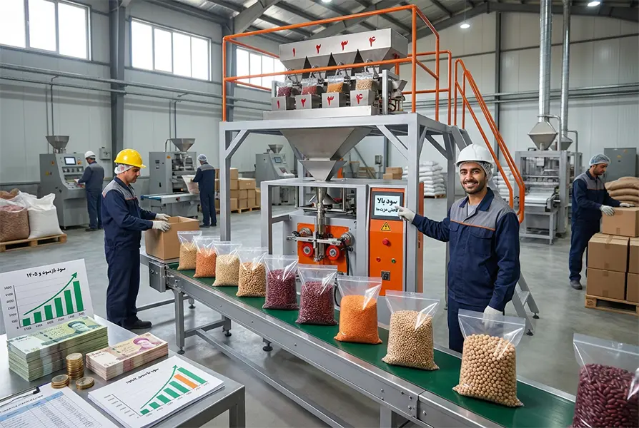 💰 هزینه بسته‌بندی هر کیلو حبوبات در سال ۱۴۰۵ + فرمول محاسبه سود 5