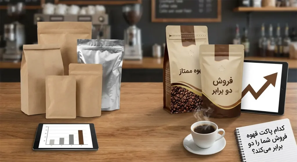 کدام پاکت قهوه فروش شما را دو برابر می‌کند؟ (تحلیل فنی و بازاریابی) 4